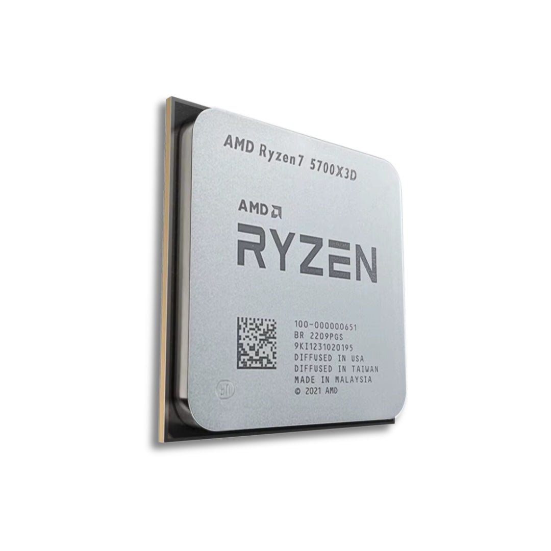 Procesador AMD Ryzen 7 5700X3D, Socket AM4, 8 núcleos, 16 hilos, Hasta 4.1GHz, 105W Tray