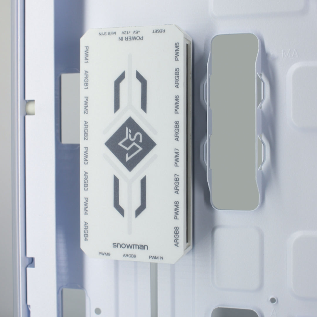 Controladora ARGB Snowman Blanca