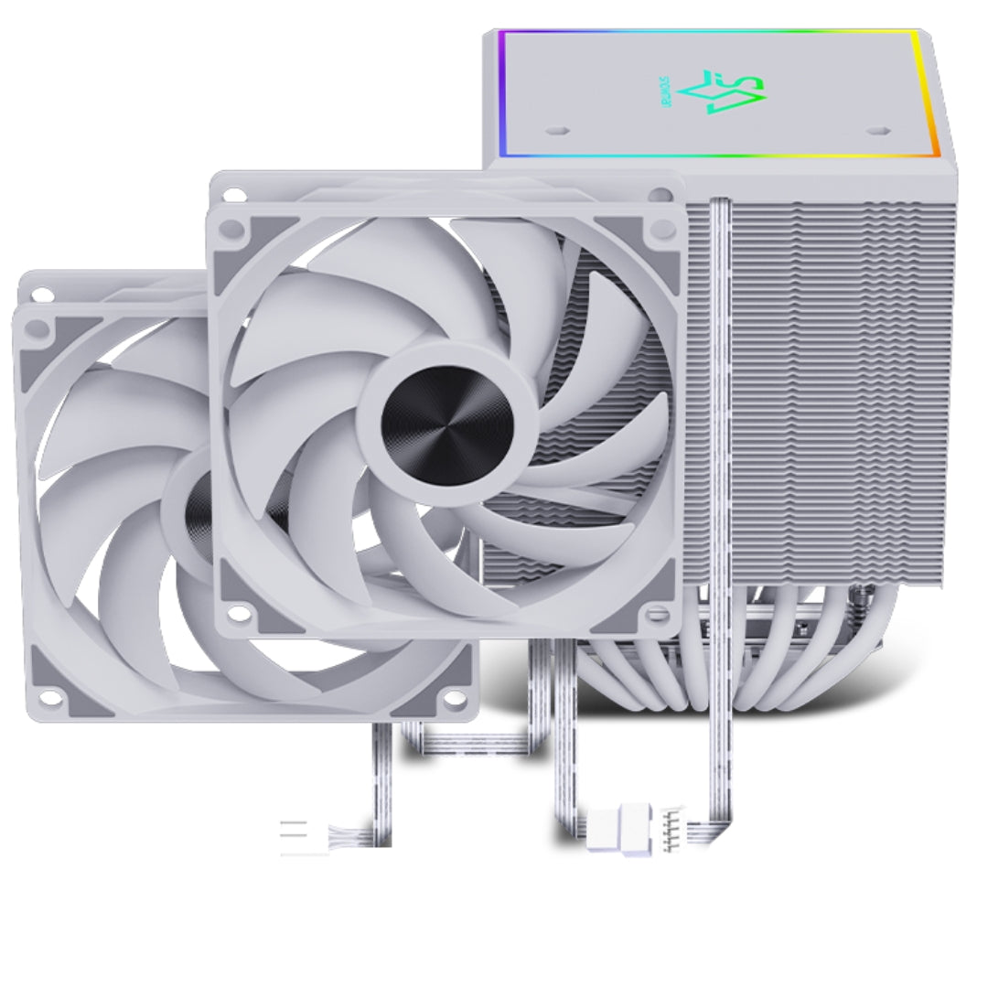 Disipador Cpu Argb Doble Ventilador MT880 Snowman