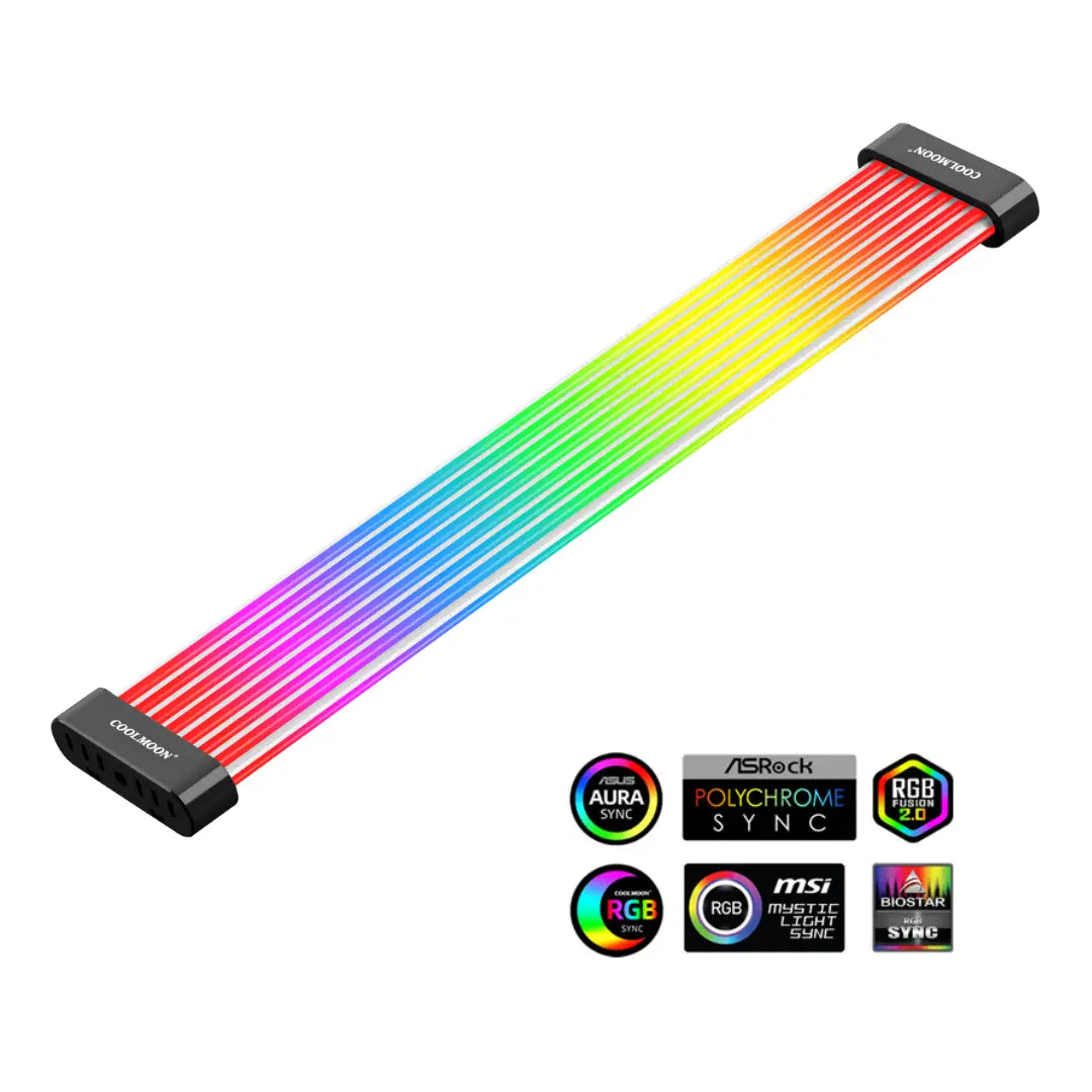 Luz led ARGB cable tarjeta de video para PC coolmon C260EX