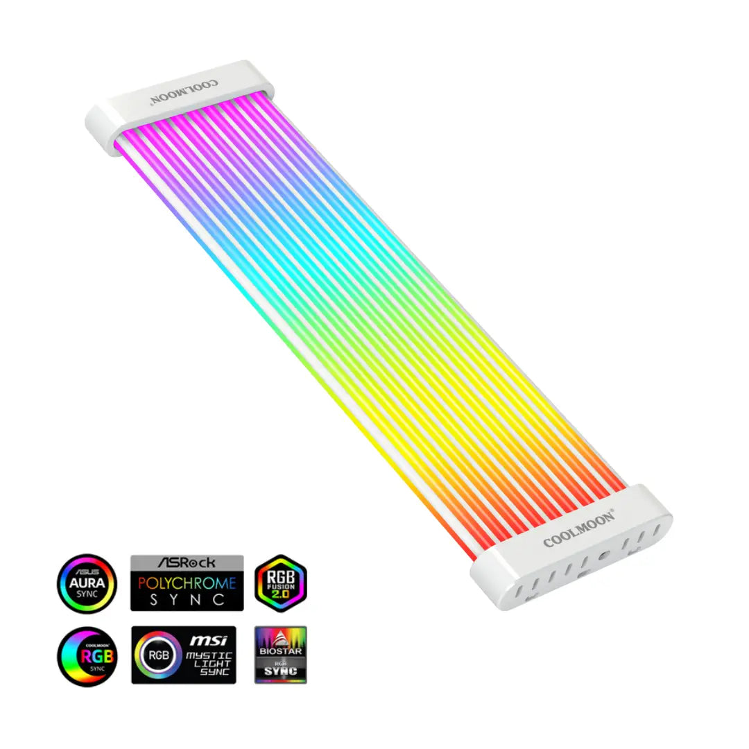 Luz led ARGB para PC cable de 24 pines coolmon C200EX
