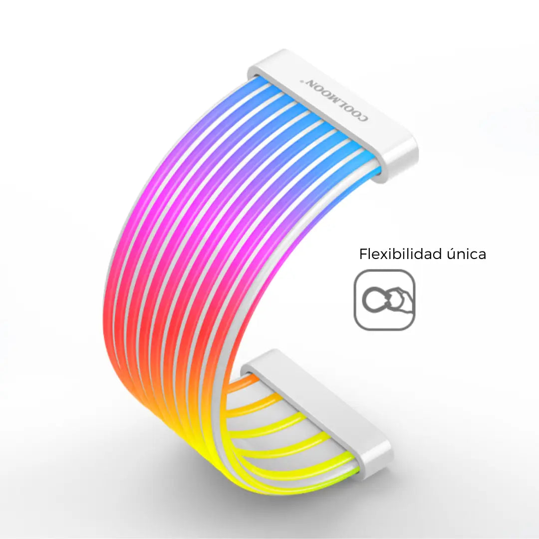 Luz led ARGB para PC cable de 24 pines coolmon C200EX