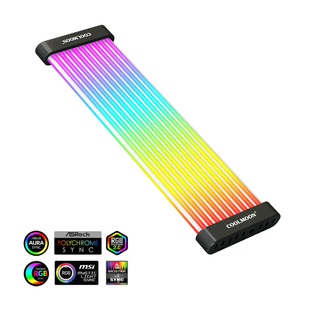 Luz led ARGB para PC cable de 24 pines coolmon C200EX