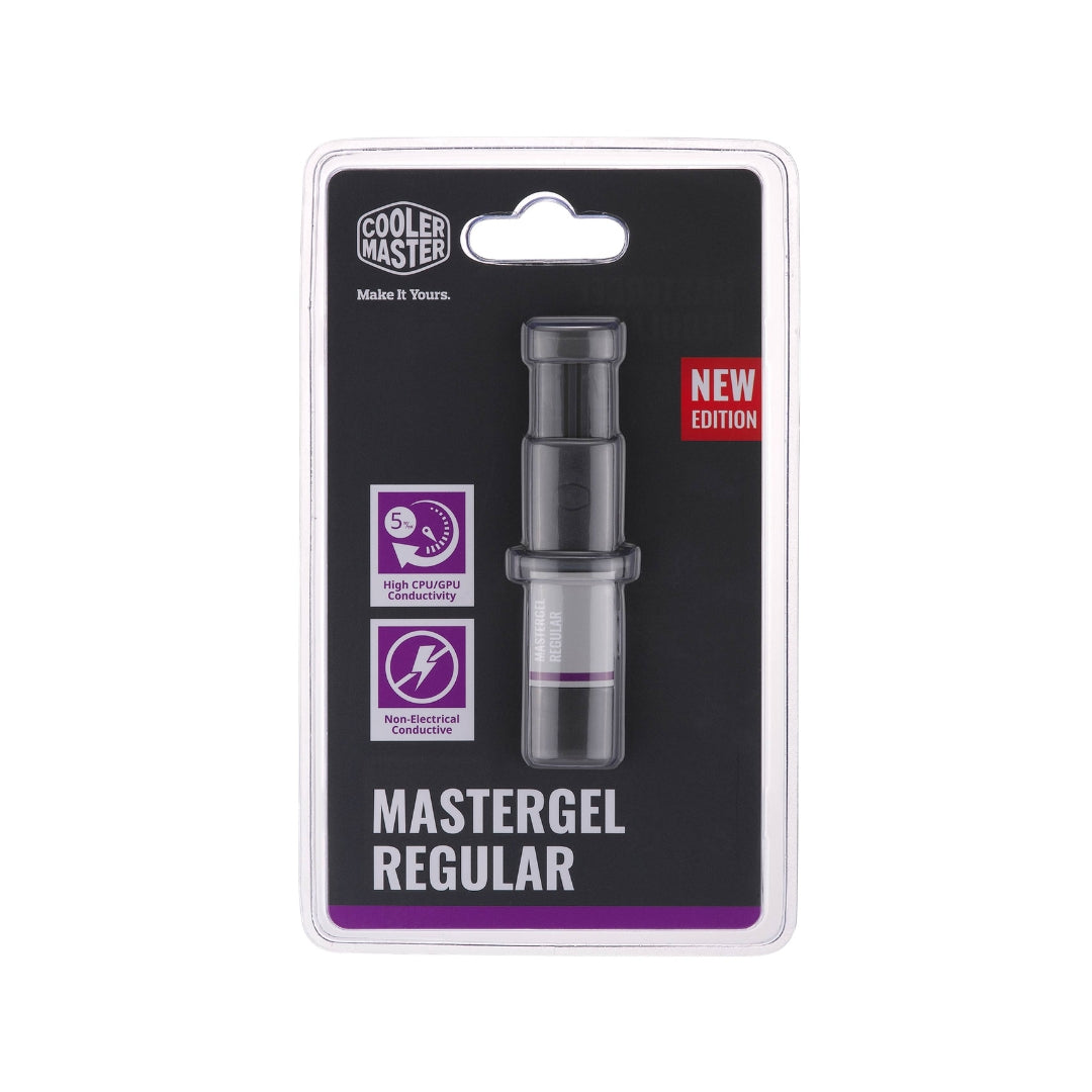 Pasta termica coolermaster mastergel regular 1.5ml, 5 (W/m-K)
