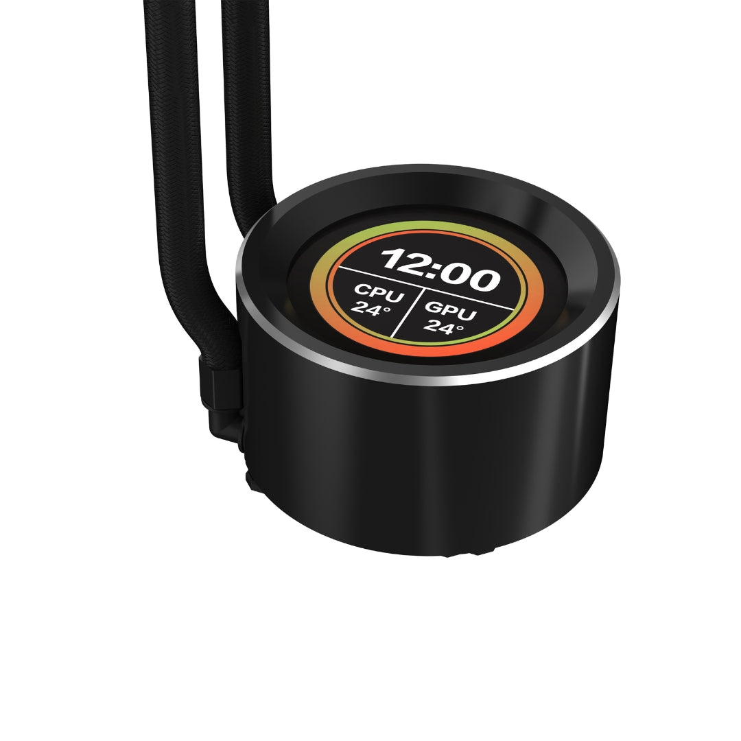 Refrigeracion liquida AIO con pantalla LCD SAMA SM360 PRO Negra