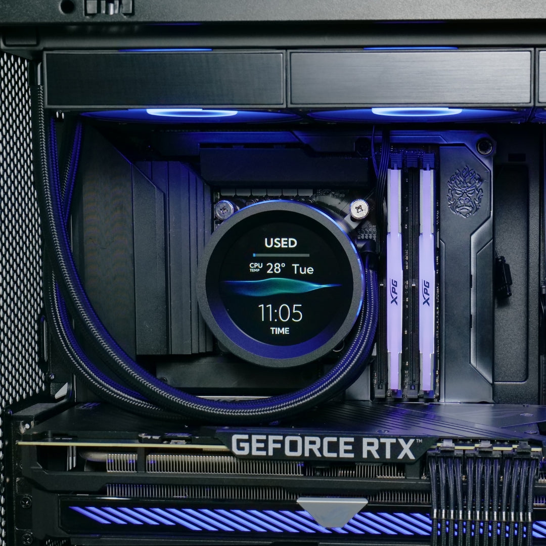 Refrigeracion liquida AIO con pantalla LCD SAMA SM360 PRO Negra