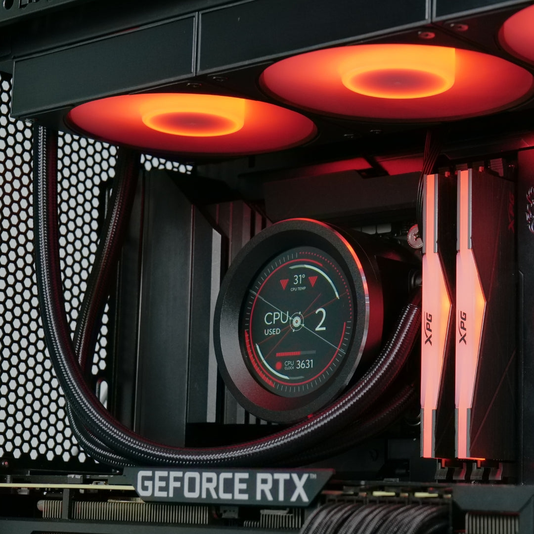 Refrigeracion liquida AIO con pantalla LCD SAMA SM360 PRO Negra