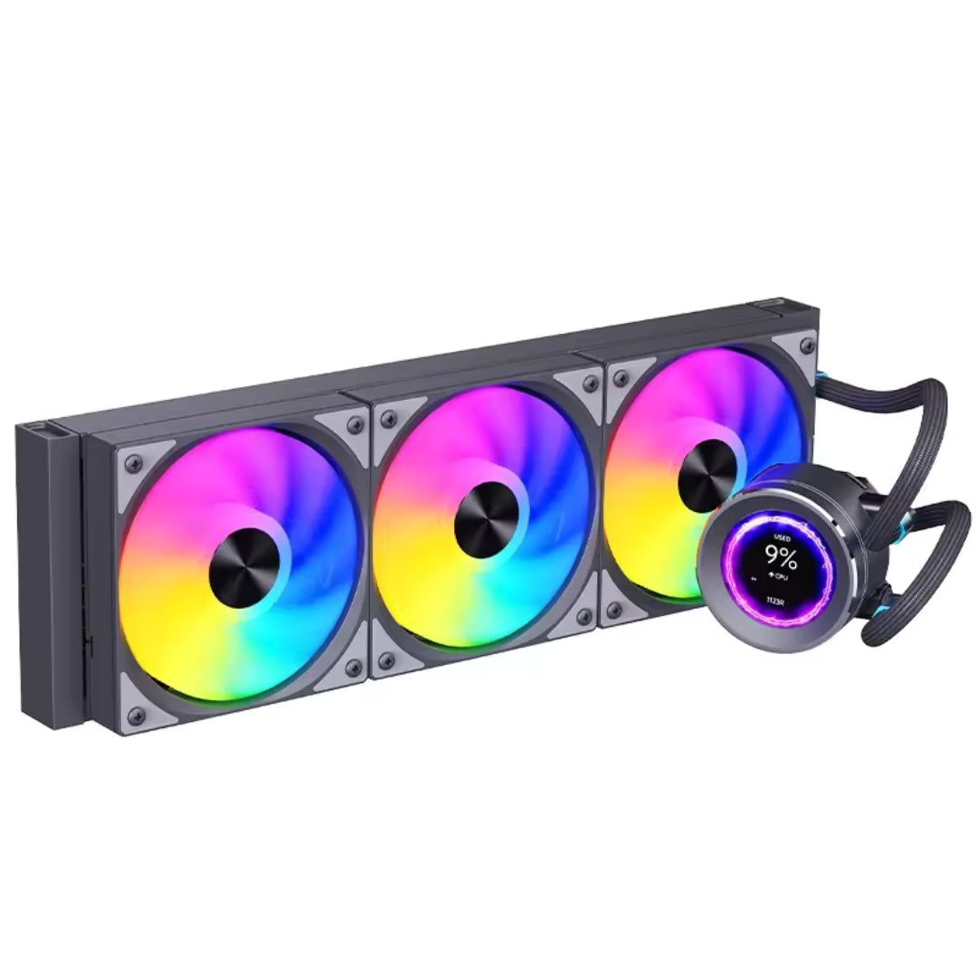 Refrigeracion CPU liquida 360 con pantalla LCD Snowman TA360 ARGB