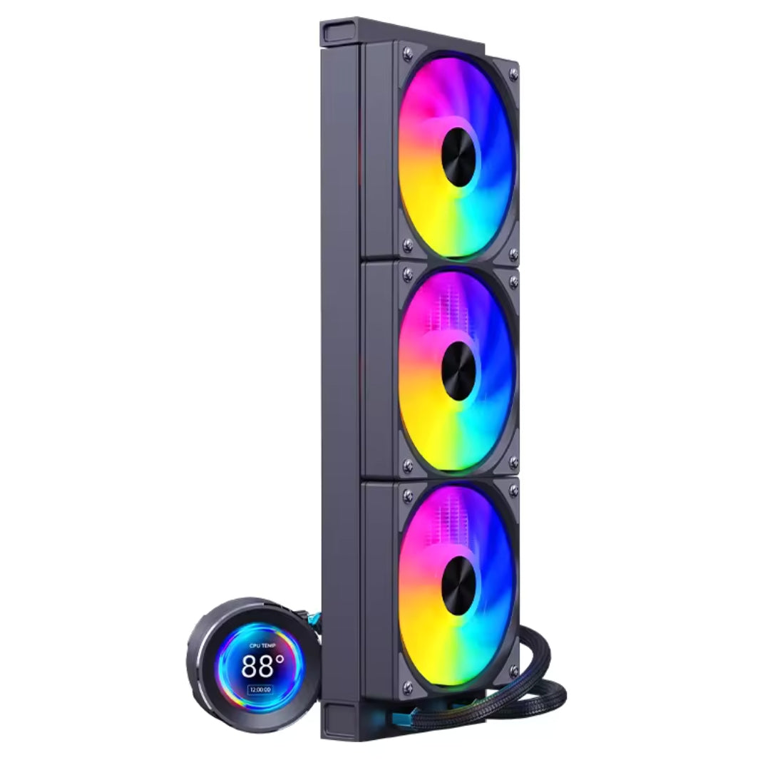 Refrigeracion CPU liquida 360 con pantalla LCD Snowman TA360 ARGB