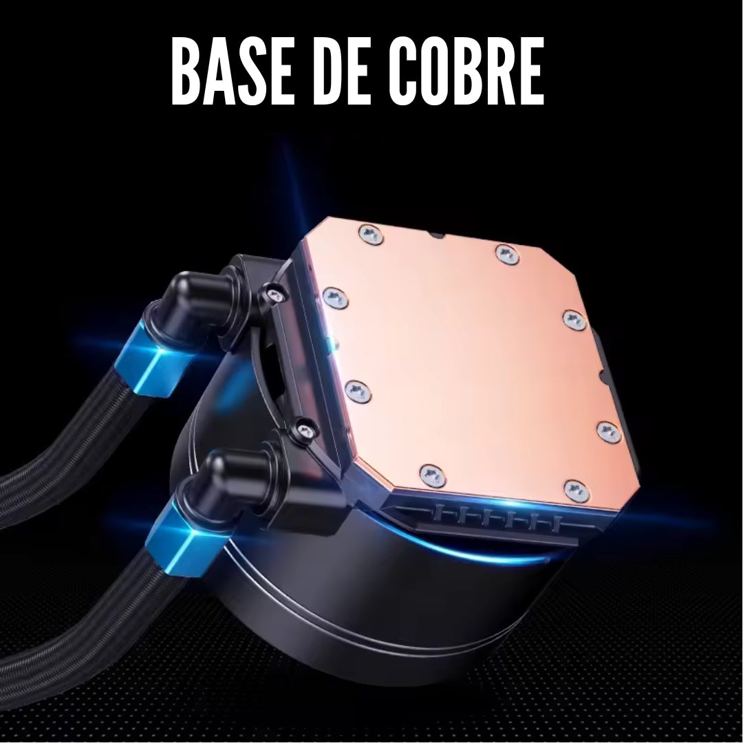 Refrigeracion CPU liquida 360 con pantalla LCD Snowman TA360 ARGB