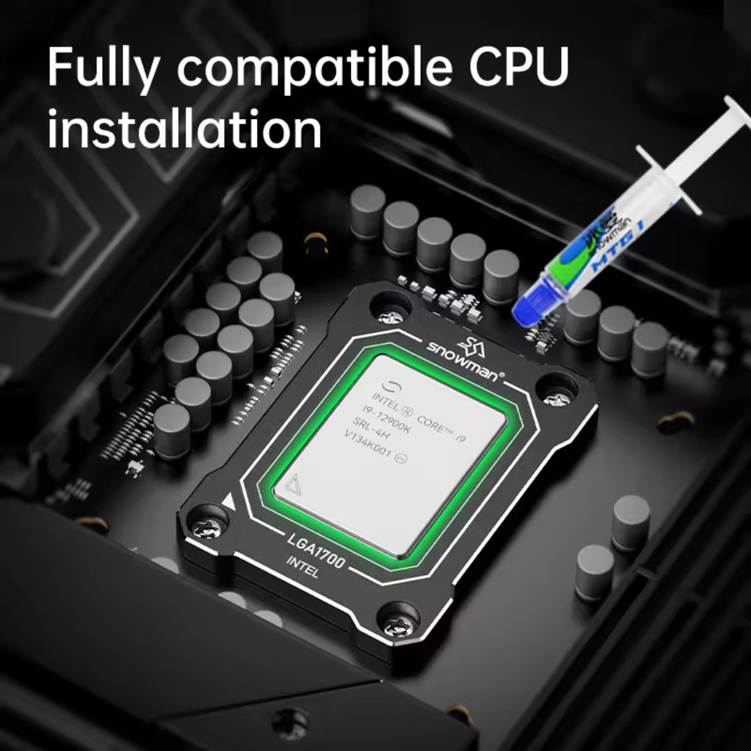 Bracket LGA 1700 Anti-Bending Snowman Black