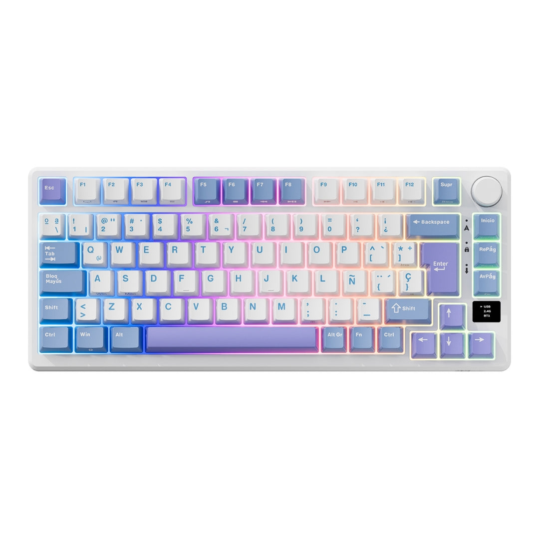 Teclado Mecanico Gamer RK Royal Kludge RK-M75 TarroMilk