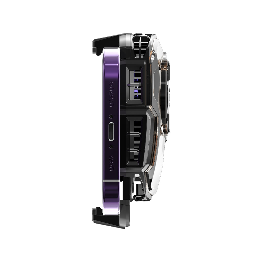 Cooler MEMO ICE CLIP 16 montado en smartphone android