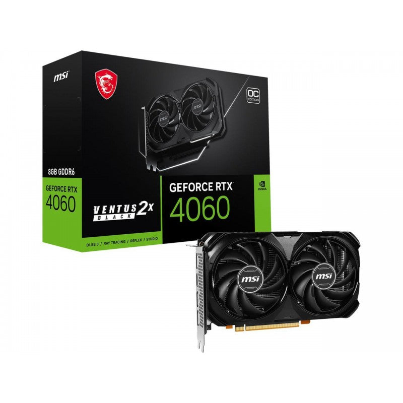 MSI GeForce RTX 4060 Ventus x 2 8GB GDDR6 PCI Express 4.0 x 8 ATX