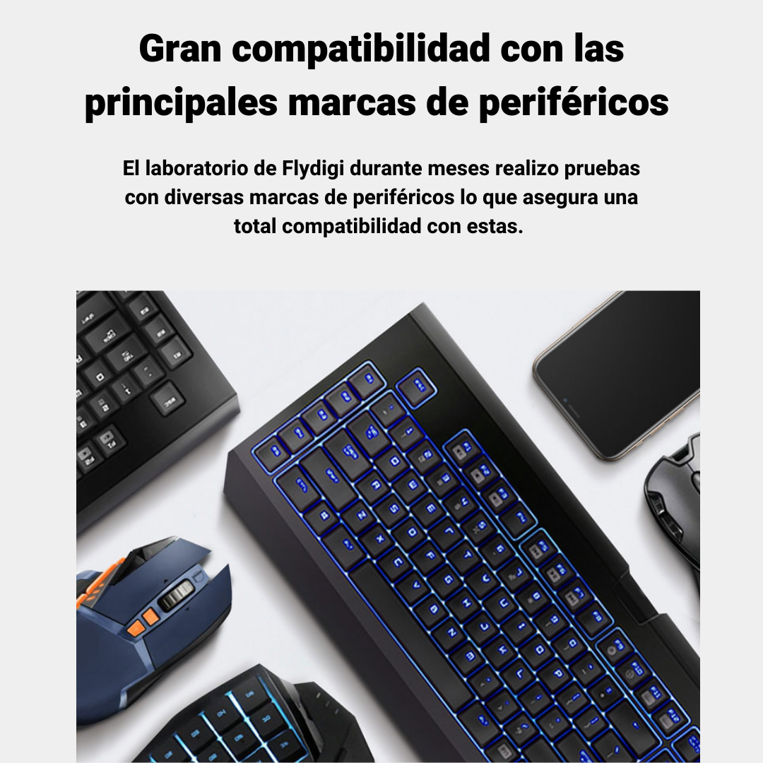 Cable Adaptador Mouse Teclado Flydigi