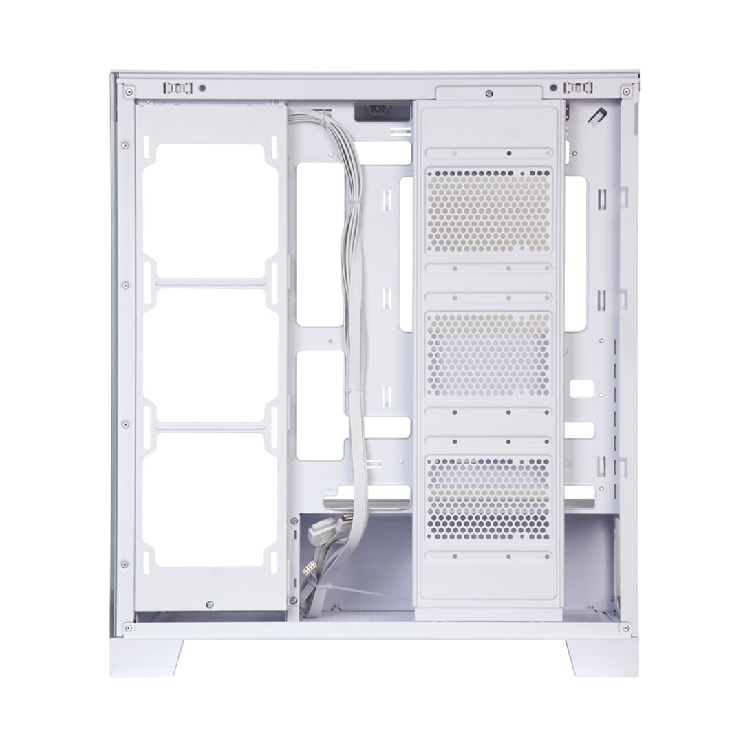 Gabinete Gamer Vidrio Templado SAMA Neview 2351 Blanco