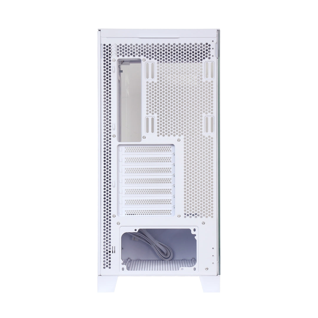 Gabinete Gamer Vidrio Templado SAMA Neview 2351 Blanco